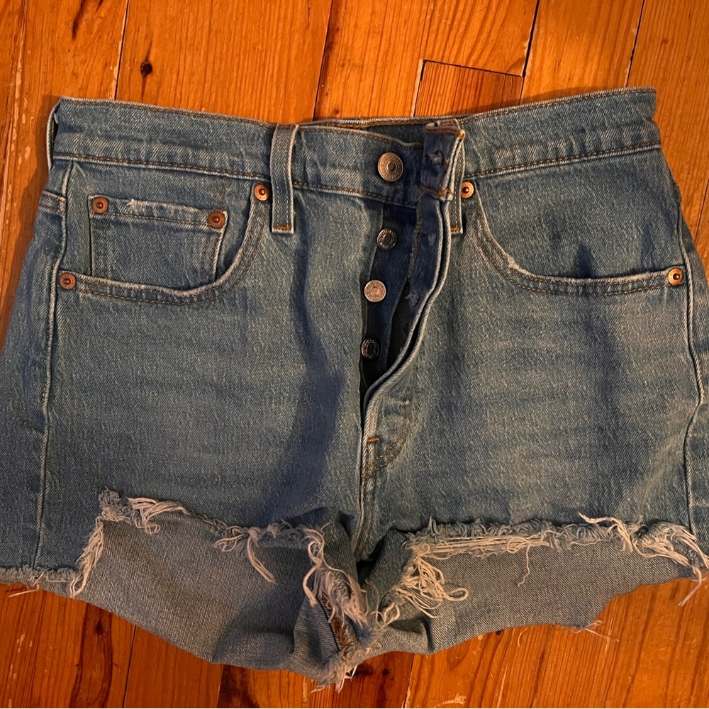 Denim Blue Women's Shorts